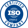 ISO 27001:2022 Certified Company